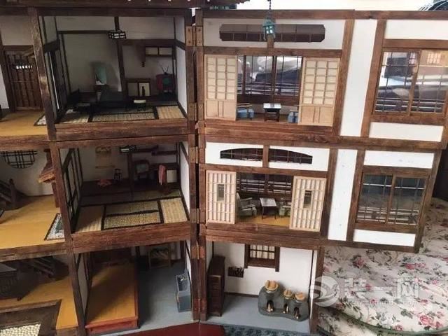 齐齐哈尔装修网分享日式风格建筑模型 日式风格装修模型